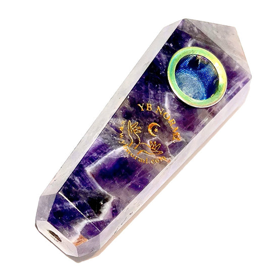 Dream Amethyst Moon Hands Pipe